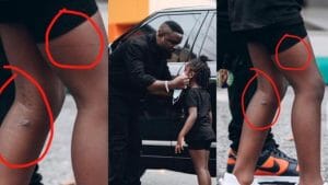 Screenshots : Sarkodie Accused Of Abusing Titi At Home