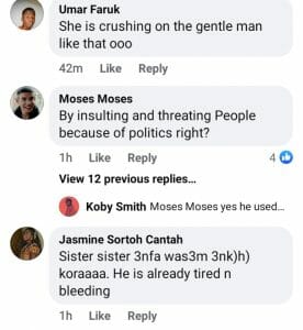 Screenshots : Netizens Warn Moesha Buduong To Stay Far Away From Sammy Gyamfi