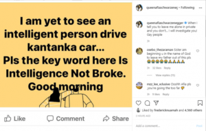 Only Dumb People Drive Kantanka Vehicles - Afia Schwarzenegger