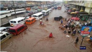 PHOTOS: Multimillion dollar new Kejetia market flooded after small rain