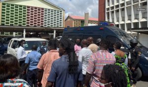 Watch: Videos Of Shatta Wale Getting Hailed Whiles Leaving Court Pops Up