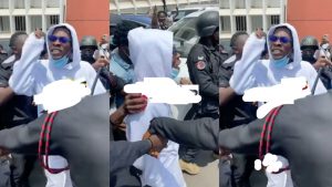 Watch: This Is What Shatta Wale Said Whiles Getting Dragged To Police Custody