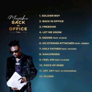 Mayorkun – Back In Office (Full Album)