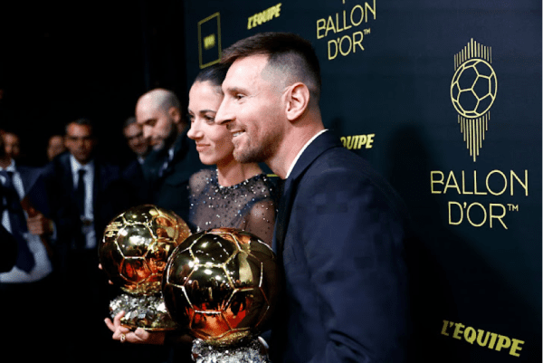 Lionel Messi Wins Eighth Ballon d'Or as Soccer's Best Player