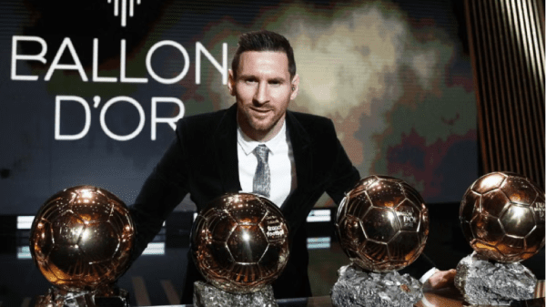 Lionel Messi Wins Eighth Ballon d'Or as Soccer's Best Player